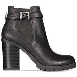 CIRCUS/Sam Edelman Deacon Stacked Heel Black  Boot